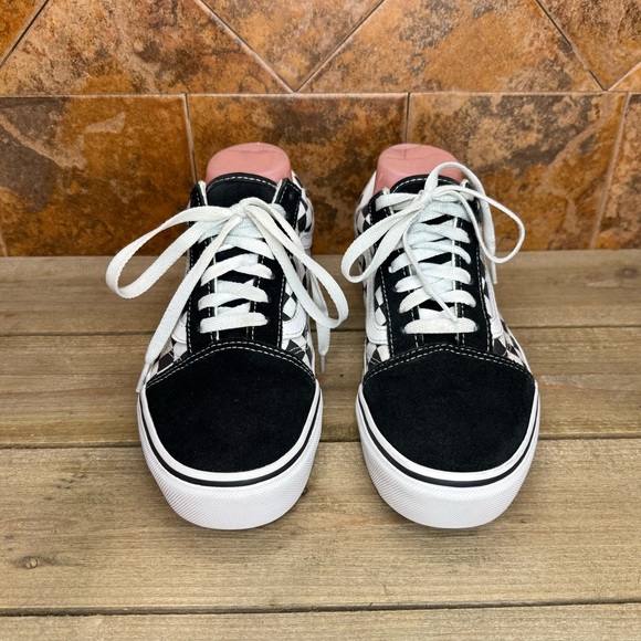 VANS checkered Old Skool black & white sneakers - Picture 3 of 7